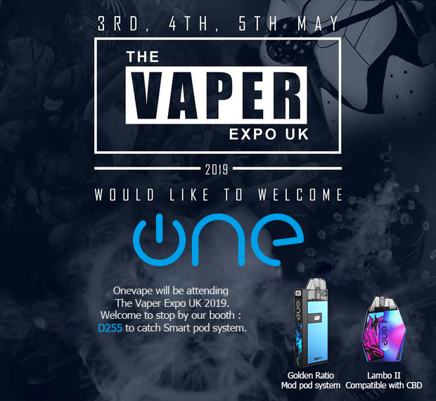 Invitation of The Vaper Expo UK from Onevape.jpg